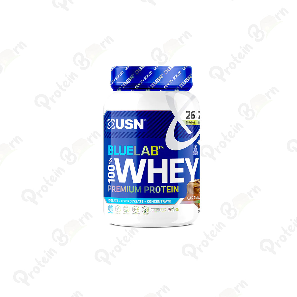 USN BLUE LAB WHEY PROTEIN POWDER - 908g / 2kg