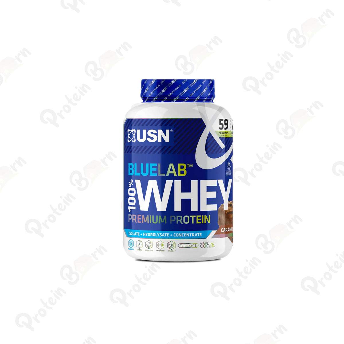 USN BLUE LAB WHEY PROTEIN POWDER - 908g / 2kg