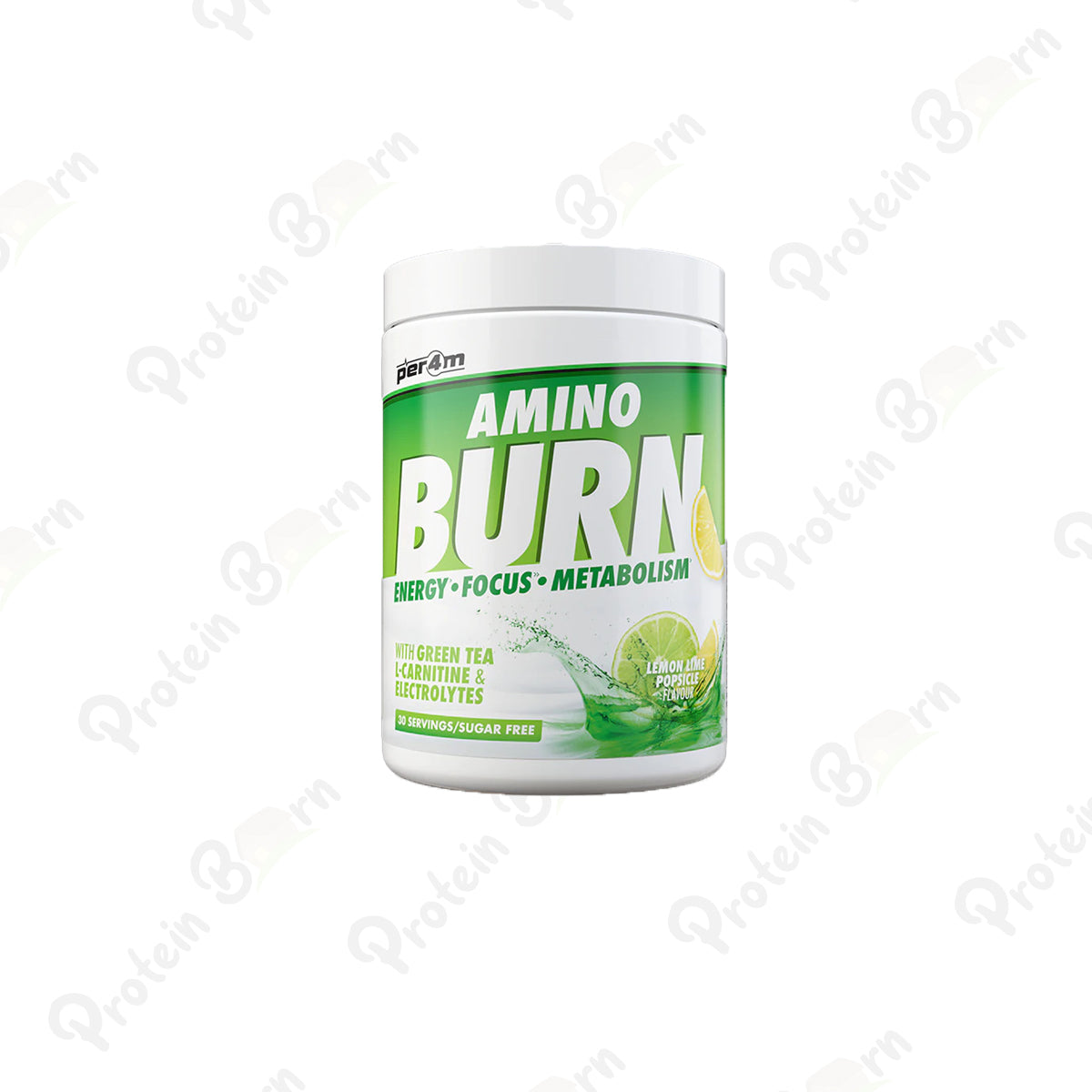 Per4m Amino Burn Lemon Lime Popsicle